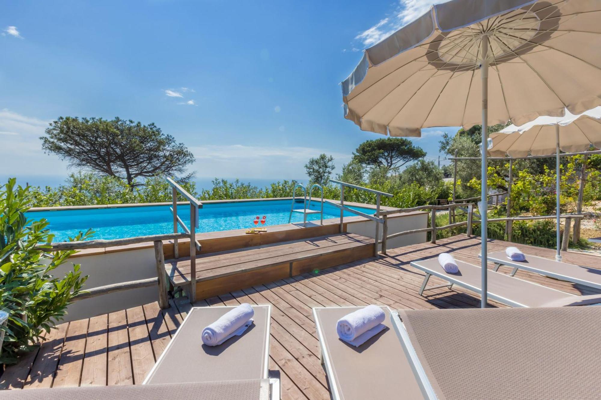 Villa Fedora Sea&Stars Massa Lubrense Buitenkant foto