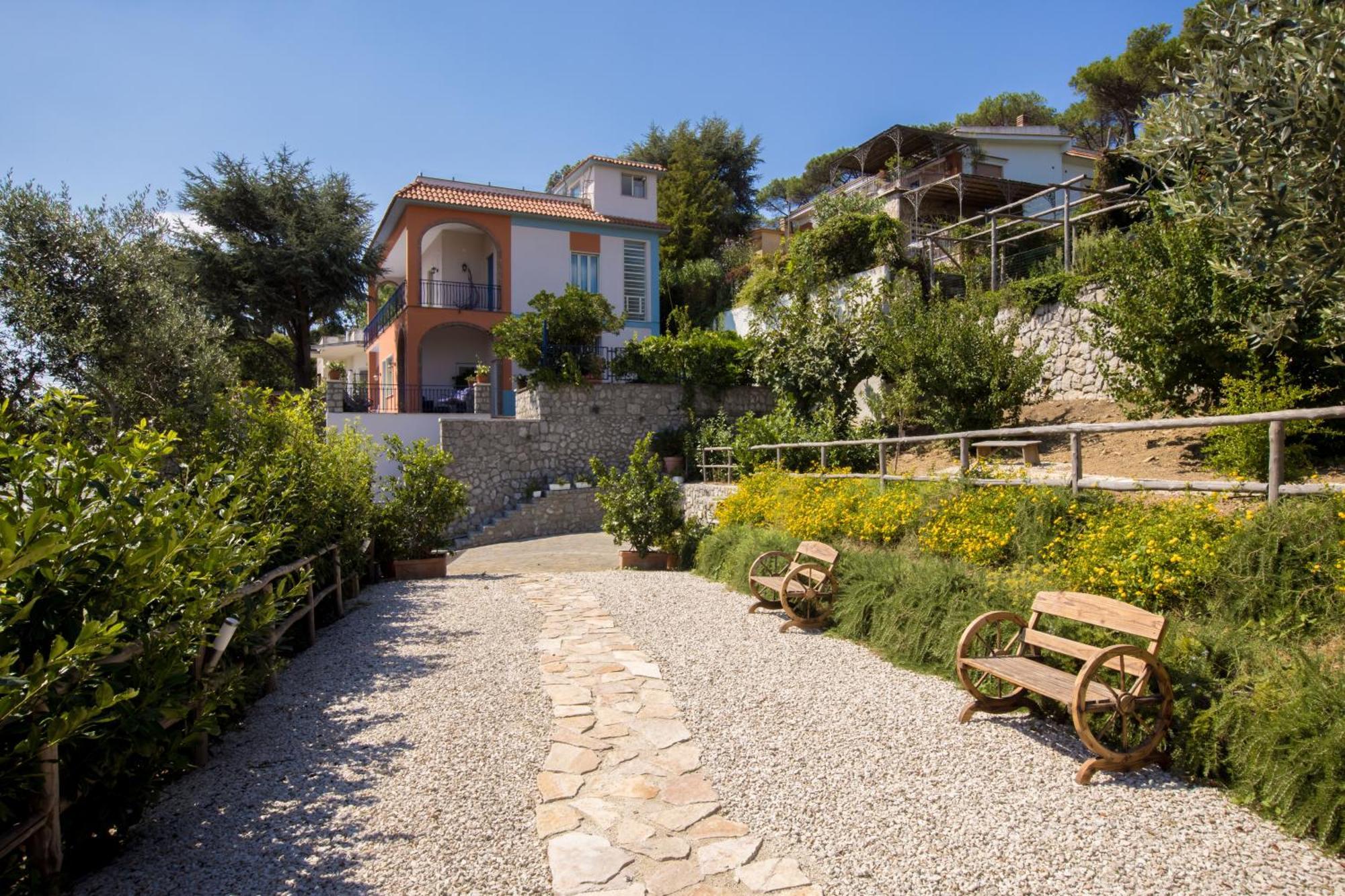 Villa Fedora Sea&Stars Massa Lubrense Buitenkant foto